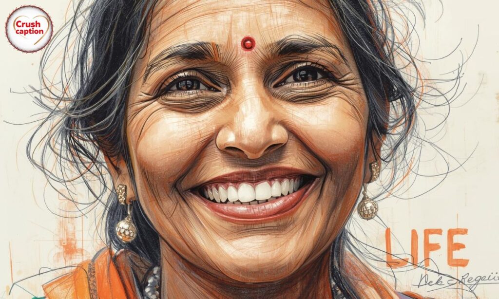 Smiling Through Life Captions