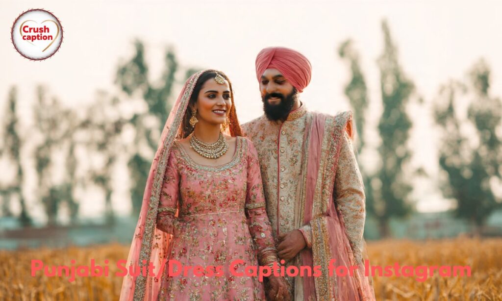 Punjabi Suit/Dress Captions for Instagram
