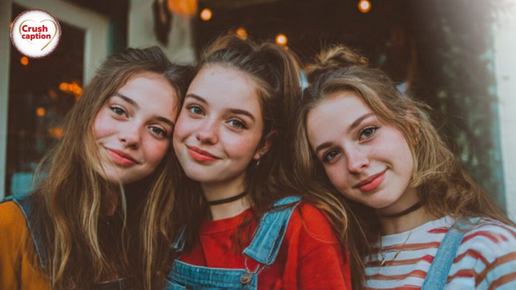 Girl Trio Captions for Instagram