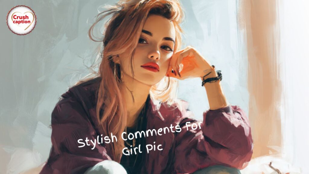 Stylish Comments For Girl Pic
