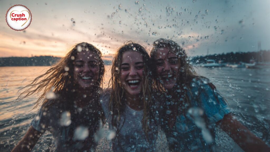 Water Captions for Instagram with Friends