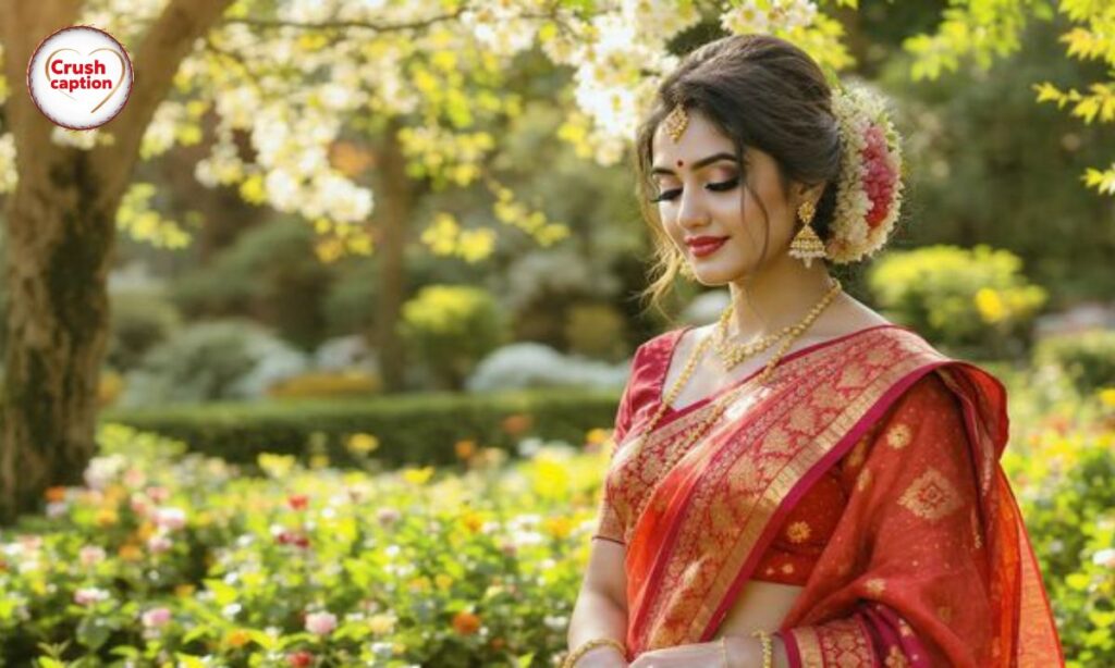 Saree captions for instagram in hindi for girl