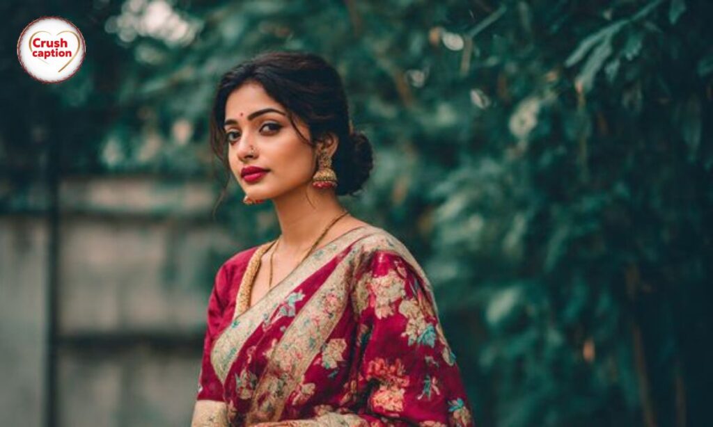 Saree love captions for instagram in hindi