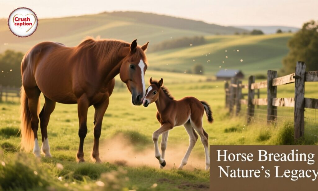 Horse Breeding Captions
