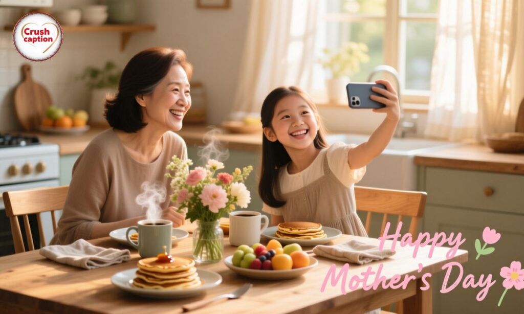 Mother's Day Brunch and Selfie Instagram Captions