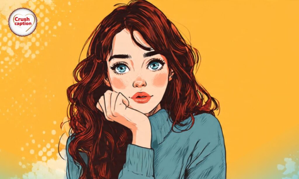 Eye Contact Captions for Instagram for Girl