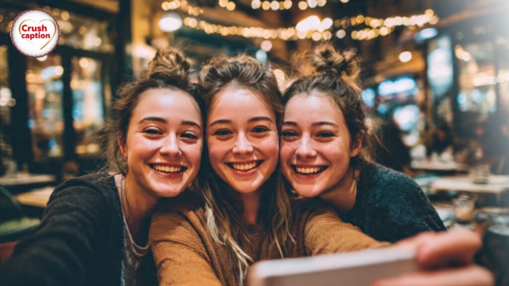 Trio Captions for Instagram with Friends