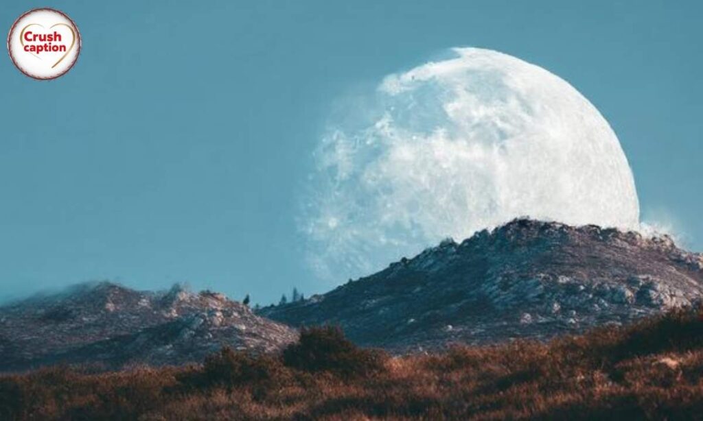 Nature-Inspired Moon Captions for Outdoor Lovers
