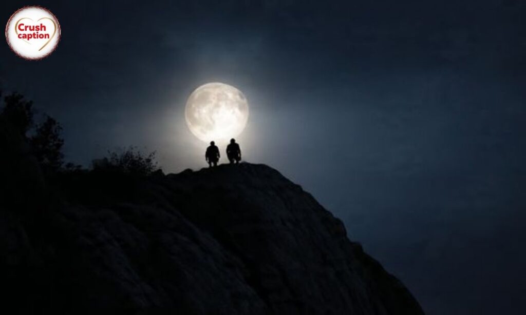 Chasing the Moon: Captions for Nighttime Adventures