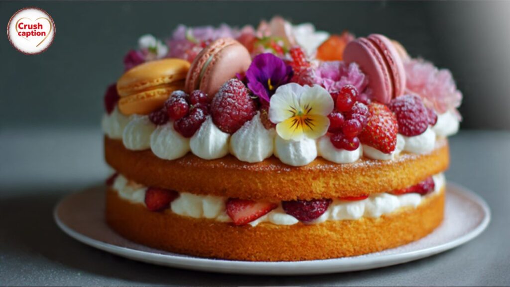 Homemade Cake Captions