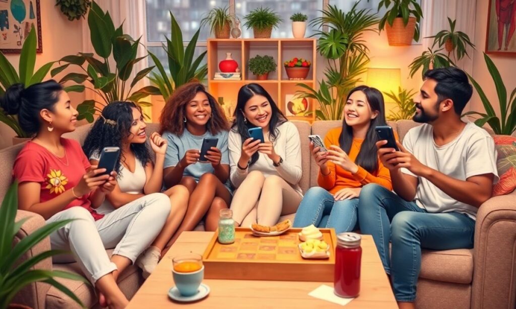 Friends Hangout Vibes Captions